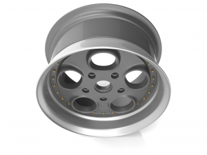 Autostrada monza custom wheel 3D Model