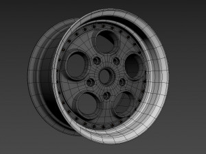 Autostrada monza custom wheel 3D Model