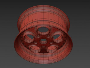 Autostrada monza custom wheel 3D Model