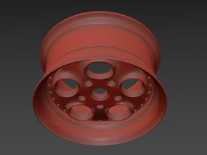 Autostrada monza custom wheel 3D Model