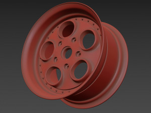 Autostrada monza custom wheel 3D Model