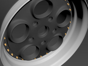 Autostrada monza custom wheel 3D Model