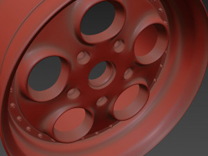 Autostrada monza custom wheel 3D Model