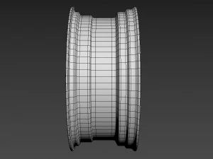 HRE RS309 wheel 3D Model