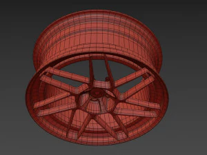 HRE RS309 wheel 3D Model