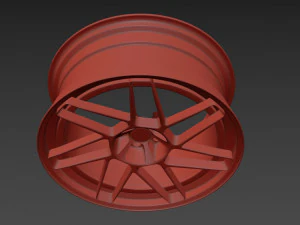HRE RS309 wheel 3D Model