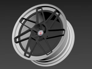 HRE RS309 wheel 3D Model