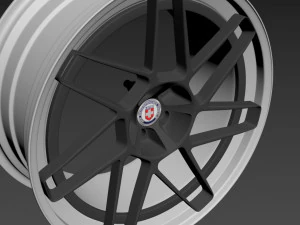 HRE RS309 wheel 3D Model