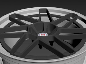 HRE RS309 wheel Modello 3D