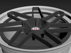 HRE RS309 wheel 3D Model