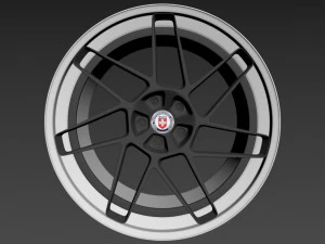 HRE RS309 wheel 3D Model