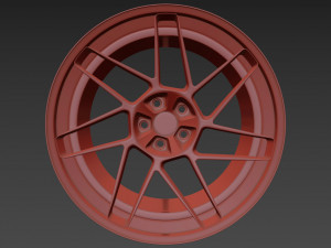 HRE RS309 wheel Modello 3D