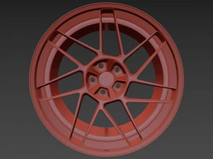 HRE RS309 wheel 3D Model