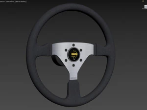 Momo steering wheel 3D Model