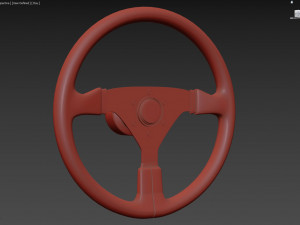 Momo steering wheel 3D Model