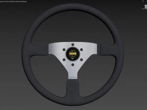 Momo steering wheel 3D Model