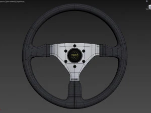 Momo steering wheel 3D Model