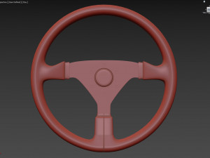 Momo steering wheel 3D Model