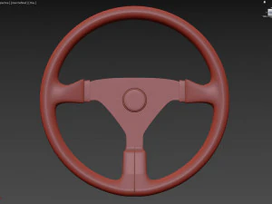 Momo steering wheel 3D Model