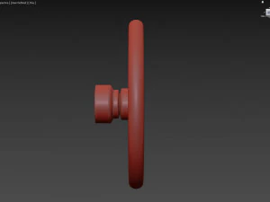Momo steering wheel 3D Model