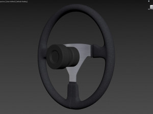 Momo steering wheel 3D Model