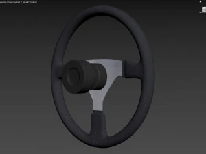 Momo steering wheel 3D Model