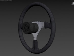 Momo steering wheel 3D Model