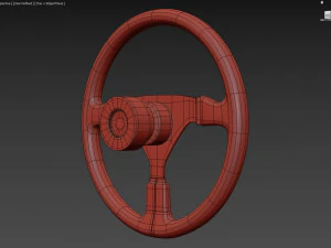 Momo steering wheel 3D Model