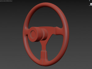 Momo steering wheel 3D Model