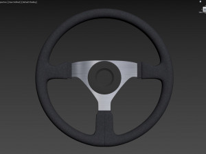 Momo steering wheel 3D Model
