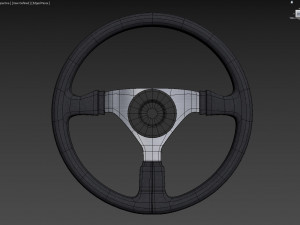 Momo steering wheel 3D Model