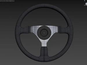 Momo steering wheel 3D Model