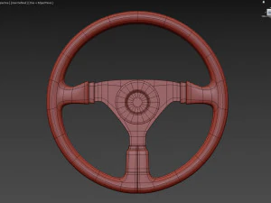 Momo steering wheel 3D Model