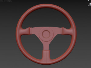 Momo steering wheel 3D Model