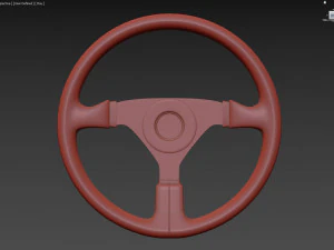 Momo steering wheel 3D Model
