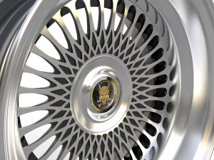 SEVENK FORGED KADI Wheel 3D Model