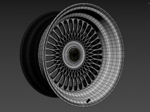 SEVENK FORGED KADI Wheel 3Dモデル
