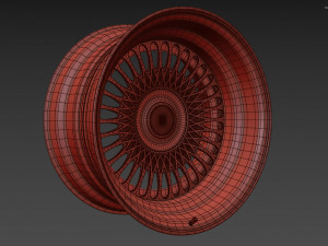 SEVENK FORGED KADI Wheel 3Dモデル