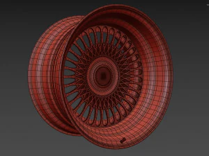 SEVENK FORGED KADI Wheel 3D Model