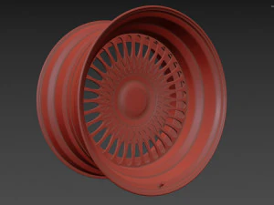 SEVENK FORGED KADI Wheel 3D Model