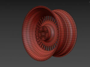 SEVENK FORGED KADI Wheel 3D Model
