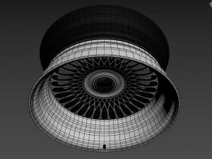 SEVENK FORGED KADI Wheel 3D Model