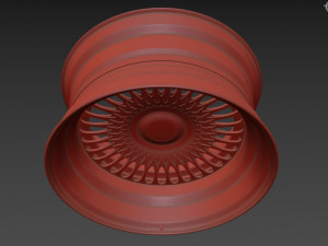 SEVENK FORGED KADI Wheel 3Dモデル