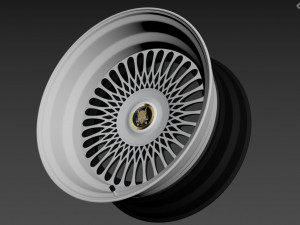 SEVENK FORGED KADI Wheel 3Dモデル