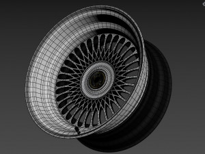 SEVENK FORGED KADI Wheel 3Dモデル