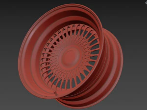 SEVENK FORGED KADI Wheel 3D Model