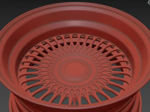 SEVENK FORGED KADI Wheel 3D Model