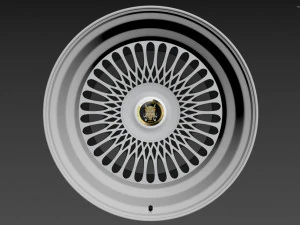 SEVENK FORGED KADI Wheel 3D Model