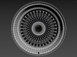 SEVENK FORGED KADI Wheel 3Dモデル