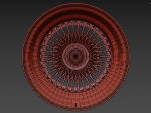 SEVENK FORGED KADI Wheel 3Dモデル